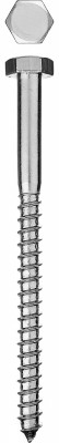 Шурупы шдш с шестигранной головкой (din 571), 120 х 10 мм, 2 шт, ЗУБР