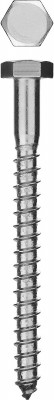 Шурупы шдш с шестигранной головкой (din 571), 80 х 6 мм, 70 шт, ЗУБР