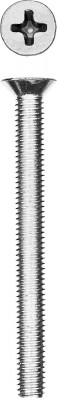 ЗУБР din 965, кл. пр. 4.8, m5 х 50 мм, цинк, 5 шт, винт с потайной головкой (303116-05-050)