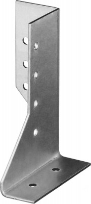 ЗУБР кбр-2.0, 105 x 75 x 25 x 2 мм, разрезное крепление балки левостороннее (310166-105-l)