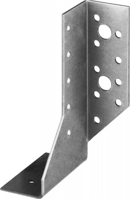 ЗУБР кбр-2.0 130х75х30 х 2 мм, разрезное крепление балки правостороннее (310166-130-r)