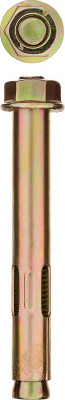 ЗУБР м10 х 77 мм, 40 шт, анкерный болт с гайкой, профессионал (302342-10-077)