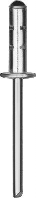 Kraftool multi (al5052), 4.8 x 10 мм, 500 шт, многозажимные алюминиевые заклепки (311702-48-10)