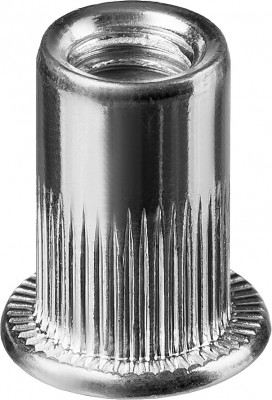 Kraftool nut-s, м8, 250 шт, резьбовые заклепки стальные с насечками (311707-08)
