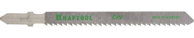 Kraftool t101br, eu-хвост., по дереву, шаг 2.5 мм, 75 мм, 5 шт, полотна для лобзика (159516-2.5-s5)