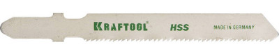 Kraftool t118af, eu-хвост., по металлу bi-met, шаг 1.2 мм, 50 мм, 2 шт, полотна для лобзика (159555-1.2)
