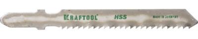 Kraftool t118b, eu-хвост., по металлу hss, шаг 2 мм, 50 мм, 2 шт, полотна для лобзика (159551-2)