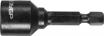 ЗУБР магнитная, 12 мм, 50 мм, ударная бита с торцевой головкой (26375-12)