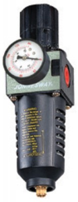 Jaz-6715 фильтр-сепаратор с регулятором давления для пневматического инструмента 3/8