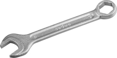 Ключ комбинированный сибин, оцинкованный, 19мм