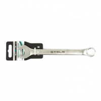 Ключ комбинированный, 17 мм, crv, матовый хром// stels