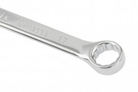 Ключ комбинированный, 17 мм, crv, полированный хром// matrix