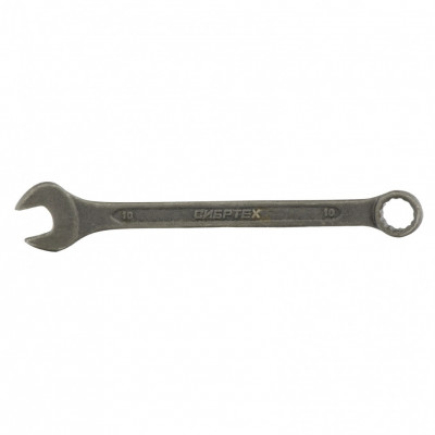 Ключ комбинированый, 10 мм, crv, фосфатированный// сибртех