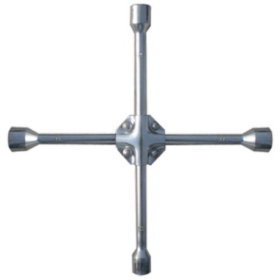 Ключ-крест баллонный, 17 х 19 х 21 х 22 мм, усиленный, толщина 16 мм// matrix