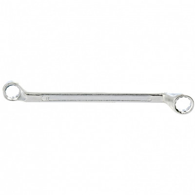 Ключ накидной коленчатый, 17 х 19 мм, хромированный// sparta