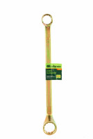 Ключ накидной, 20 х 22 мм, желтый цинк// сибртех