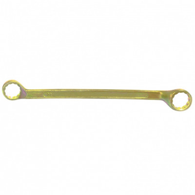 Ключ накидной, 22 х 24 мм, желтый цинк// сибртех