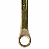 Ключ накидной, 8 х 10 мм, желтый цинк// сибртех