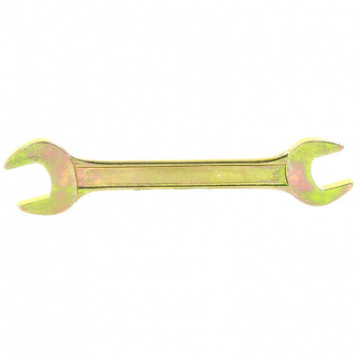 Ключ рожковый, 20 х 22 мм, желтый цинк// сибртех