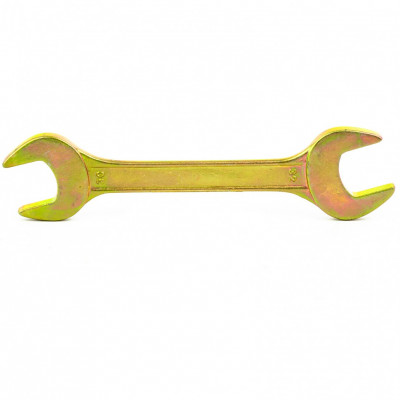 Ключ рожковый, 30 х 32 мм, желтый цинк// сибртех