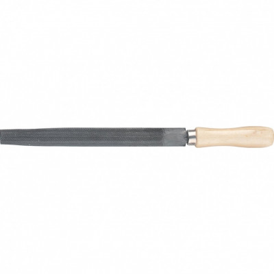 Напильник, 250 мм, полукруглый, деревянная ручка// сибртех