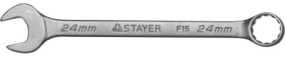 Комбинированный гаечный ключ 24 мм, stayer