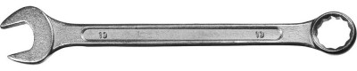 Комбинированный гаечный ключ 19 мм, сибин