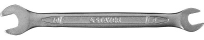 Рожковый гаечный ключ 8 x 10 мм, stayer