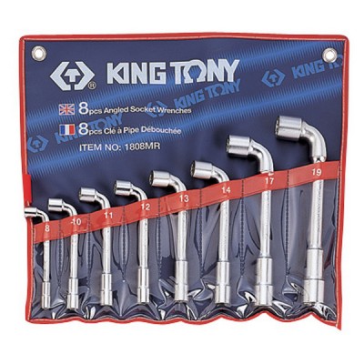 King tony набор торцевых l-образных ключей, 8-19 мм, 8 предметов