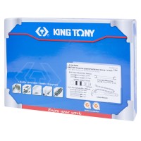 King tony набор разрезных ключей, ударная отвертка и съемник масляных фильтров, ложемент, 14 предмет