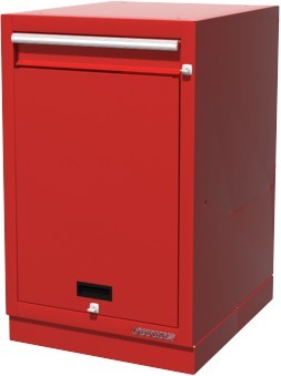 Ferrum тумба верстачная с дверцей и ящиком, красная