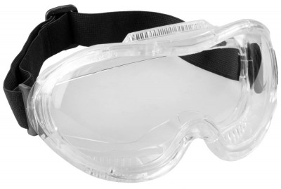 ЗУБР закрытого типа, стекло из ударопрочного поликарбоната, защитные очки с непрямой вентиляцией, профессионал (110244)