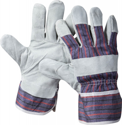 Stayer xl, комбинированные кожаные из спилка, рабочие перчатки (1130-xl)