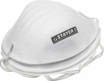 Stayer orion техническая маска многослойная, 4 шт в упаковке