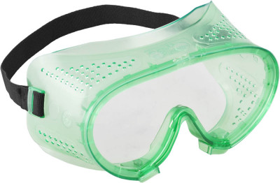 Защитные очки ЗУБР мастер 3 закрытого типа с прямой вентиляцией