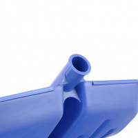 Лопата для уборки снега пластиковая, синяя, 420х425 мм, без черенка, россия// сибртех
