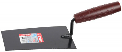 ЗУБР 185 мм, с пластмассовой ручкой, кельма отделочника (08215-1)