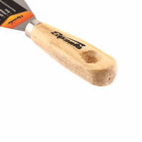Шпательная лопатка из углеродистой стали, 80 мм, деревянная ручка// sparta