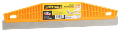 Stayer нержавеющая сталь, 300 мм, направляющая планка для обрезки обоев, master (06121-30)