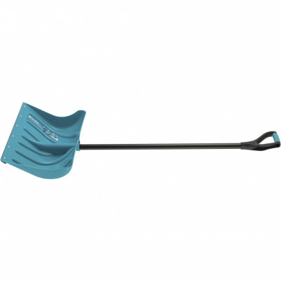 Лопата для уборки снега пластиковая luxe,500х325х1300 мм, металлопластиковый черенок// palisad