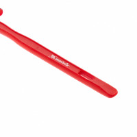 Кисть флейцевая удлиненная, 70*12, натуральная щетина, пластиковая ручка// matrix