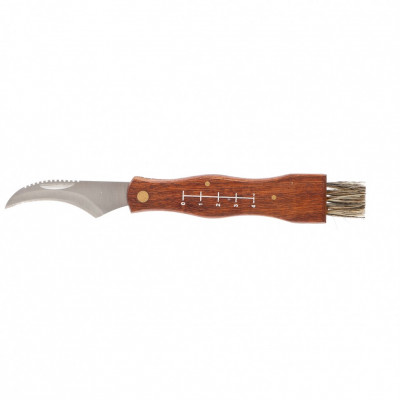 Нож грибника складной, 185 мм, деревянная рукоятка// palisad