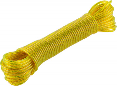 ЗУБР 10 м, стальная сердцевина, пластиковая оплетка, бельевой шнур (50140-10)