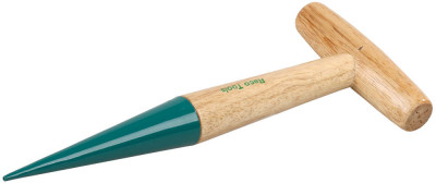 Посадочный конус raco для семян, с т-образной деревянной ручкой