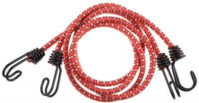 Stayer 60 см, d 8 мм, c двойным стальным крюком, 2 шт, резиновый, крепежный шнур, professional (40506-060)