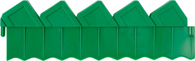 Ограждение для клумб, grinda 8-422304, 288см, цвет зеленый