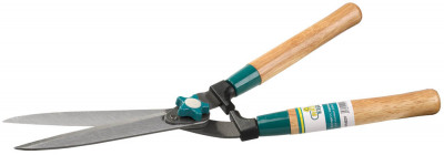 Кусторез raco с деревянными ручками и прямыми лезвиями, 510мм