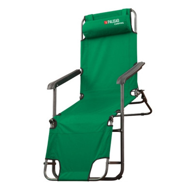 Кресло-шезлонг двухпозиционное 156х60х82 см, camping// palisad