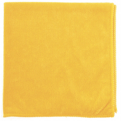 Салфетка из микрофибры жемчужная для бытовой техники и мебели желт. 400х400 мм// elfe