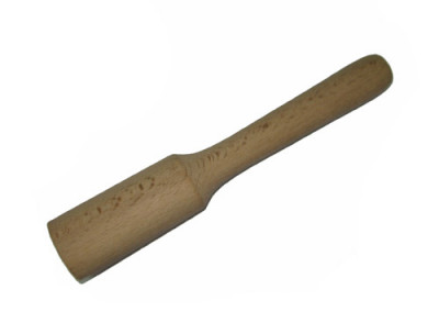 Толкушка деревянная (бук) l230мм 40-4